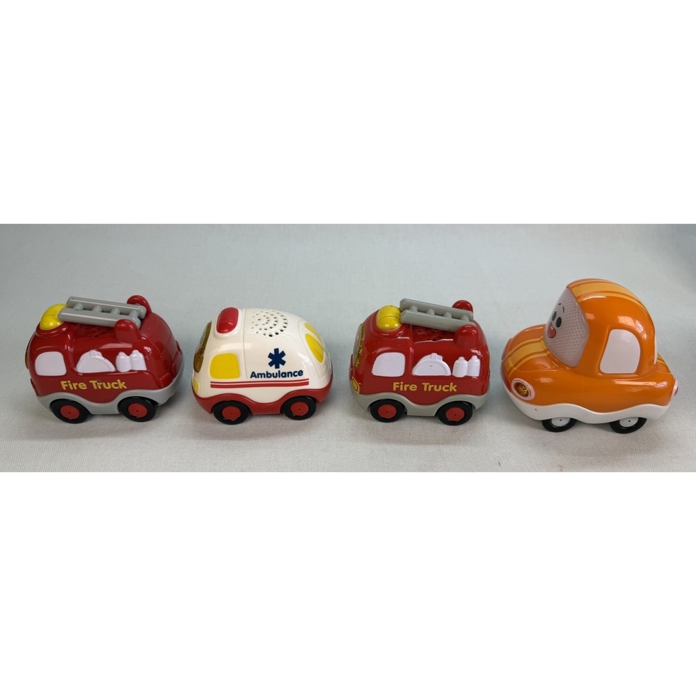 Lot Of 19 Vtech Go Go Smart Wheels Interactive Vehicles Tested & Working Sound - Picture 3 of 14